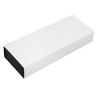 Ручка подарочная Calligrata «Стиль», шариковая, поворотная, в футляре кожзам, корпус серебристый с золотым - Фото 5