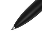 Ручка подарочная, шариковая "Графит" в кожзам футляре, поворотная, чёрно-серебристый корпус - фото 9504373