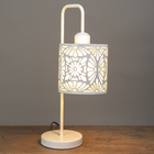 Лампа настольная Е27 25W 220В "Тенно белая" 48,5х24х14 см - Фото 2