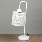 Лампа настольная Е27 25W 220В "Тенно белая" 48,5х24х14 см - Фото 3