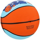 Баскетбольный мяч ONLYTOP «Робот», клееный, 8 панелей, р. 3, резина, резиновая камера - Фото 6