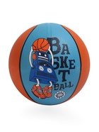 Баскетбольный мяч ONLYTOP «Робот», клееный, 8 панелей, р. 3, резина, резиновая камера - Фото 5