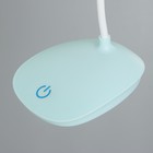 Лампа настольная сенсор 3 режима LEDх14 "Капля" синяя USB 42х12,5х10 см RISALUX - Фото 8