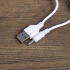 Лампа настольная прищепка сенсор 3 режима LEDх14 "Золотая полоса" лупа USB, 3ААА 44х15х6 см RISALUX - Фото 12