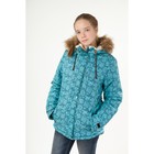 Куртка для девочки, рост 146 см, цвет бирюзовый - Фото 1