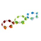 Браслет детский "Выбражулька" клубника с кругами, цвет МИКС - Фото 2