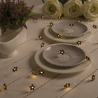 НИТЬ, 2 м, "Роса", с насад, "Звезда синяя", LED-20-3V, ААх2 (не в компл.), фиксинг, Т/БЕЛЫЙ - Фото 1