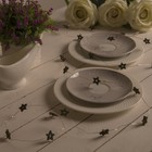 НИТЬ, 2 м, "Роса", с насад, "Звезда синяя", LED-20-3V, ААх2 (не в компл.), фиксинг, Т/БЕЛЫЙ - Фото 2