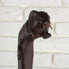 Сувенир дерево трость "Слон" 93х11х4 см - Фото 3