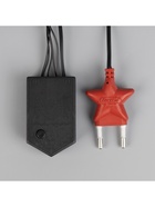 Гирлянда «Бахрома» 1.8 × 0.5 м, IP20, тёмная нить, 48 LED, свечение мульти, 8 режимов, 220 В - Фото 12