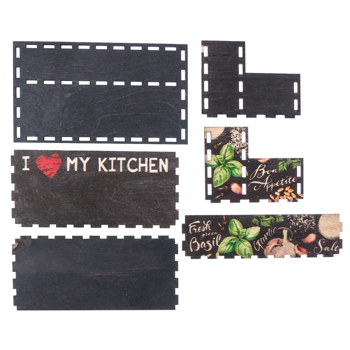 Органайзер для кухонных мелочей "Приправы", 16 см × 9,8 см × 7,3 см - фото 1906949488
