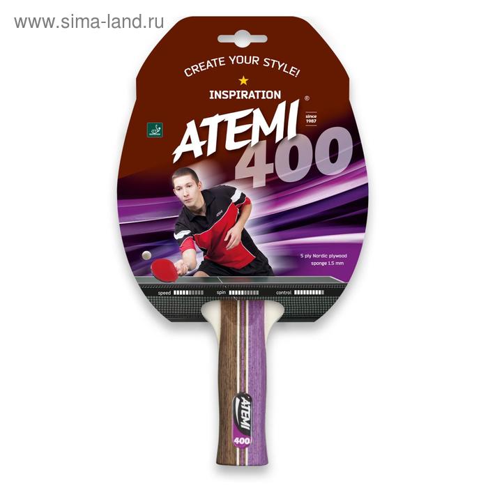 Ракетка для настольного тенниса Atemi 400 AN - Фото 1