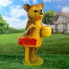 Садовая фигура "Медведь Привет" 36х20х21см МИКС - Фото 1