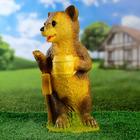 Садовая фигура "Медведь Привет" 36х20х21см МИКС - Фото 3