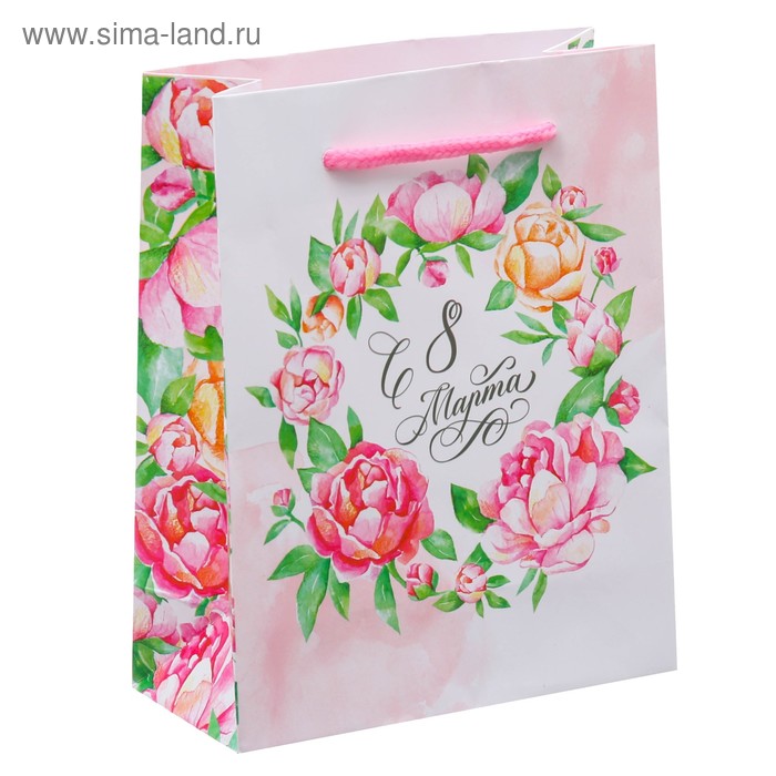 Пакет ламинированный вертикальный «Яркие весенние краски», 12 × 15 × 5,5 см - Фото 1