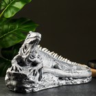 Фигура "Игуана" серебро, 22х46х29см - Фото 2
