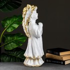 Фигура "Ангел молящийся большой" белое золото 53х30х20см - Фото 3