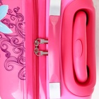 Чемодан детский на колёсах 29 л (XS), на молнии, розовый - Фото 6