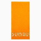 Полотенце 30х60 см, Цитрус, оранжевый МИКС, 340 гр/м, махра, хлопок - Фото 2