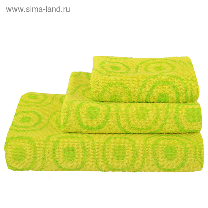 Полотенце махровое 30х70 см, мультиколор, хлопок 100%, 400г/м2 - Фото 1