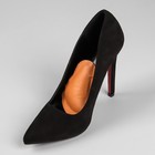 Супинатор для обуви, Т-образный для переднего отдела стопы, на клеевой основе, натуральная кожа, латекс, 10 × 7,5 см, пара, цвет бежевый - Фото 2