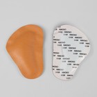 Супинатор для обуви, Т-образный для переднего отдела стопы, на клеевой основе, натуральная кожа, латекс, 10 × 7,5 см, пара, цвет бежевый - Фото 5