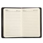 Записная книжка «Классика», А6, 100 листов, обложка ПВХ, коричневая - Фото 3