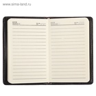 Записная книжка «Классика», А6, 100 листов, обложка ПВХ, коричневая - фото 65287319