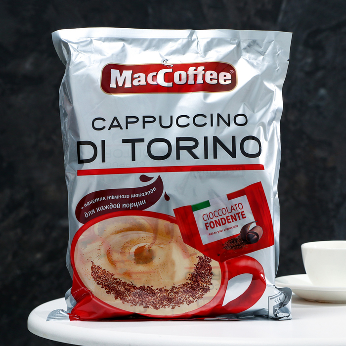 Напиток кофейный растворимый MacCoffee Cappuccino di Torino, 25,5 г - Фото 1