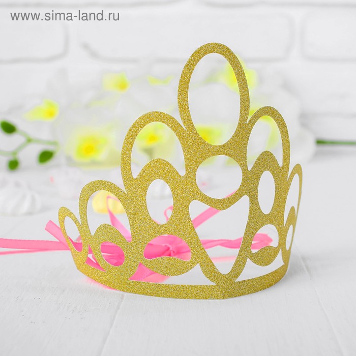 Корона «Красота», цвет золотой - Фото 1