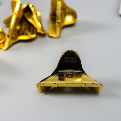 Уголок (ножка) для шкатулки пластик «Рептилия», под золото, набор 8 шт., 2×1.8 см