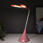 Настольная лампа "Хамелеон розовая" 28LED USB 5.6вт 11х18х49 RISALUX - Фото 5