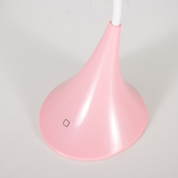 Настольная лампа "Хамелеон розовая" 28LED USB 5.6вт 11х18х49 RISALUX - фото 1886332895