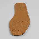 Стельки для обуви, дышащие, 45р-р, пара, цвет коричневый - Фото 2