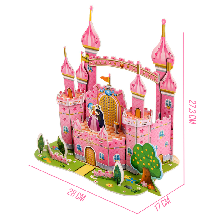 Конструктор 3D «Замок принцессы» - фото 1883208096