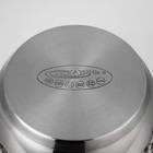 Набор кастрюль «Гретта», 2 предмета: 2.2; 4.2 л, капсульное дно, индукция, нержавеющая сталь, AISI - 201 - Фото 8