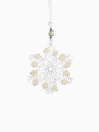 Ёлочная игрушка «Зимнее волшебство. Снежинка ажурная», d=12 см, прозрачный, МИКС - Фото 6