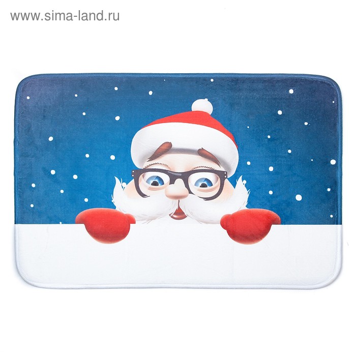 Коврик для дома 40х60 см «Дедушка Мороз» - Фото 1