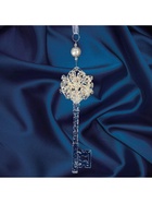 Ёлочная игрушка «Зимнее волшебство. Ключик с блеском», 5×15 см, прозрачный, МИКС - Фото 3