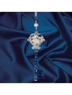 Ёлочная игрушка «Зимнее волшебство. Ключик с блеском», 5×15 см, прозрачный, МИКС - Фото 4