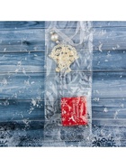 Ёлочная игрушка «Зимнее волшебство. Ключик с блеском», 5×15 см, прозрачный, МИКС - Фото 6