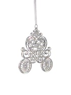 Ёлочная игрушка «Зимнее волшебство. Карета», перелив 11×11 см, прозрачный перелив - Фото 7