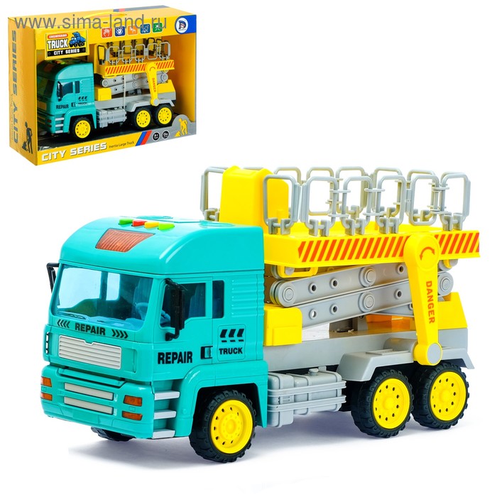 Машина инерционная «Стройка» - Фото 1