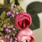 Букет искусственный «Ранункулюс с шариками», 2×24 см, МИКС - Фото 2