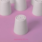 Набор насадок кондитерских Доляна, 8 насадок (d=3.5 см), 2 адаптера - Фото 3