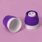 Набор насадок кондитерских Доляна, 8 насадок (d=3.5 см), 2 адаптера - Фото 5