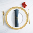 Кольцо для салфеток «Спираль», 4.5×4 см, железо, золотистое - Фото 8