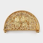 Салфетница декоративная «Птицы», 15×4×8.5 см, золотистая - Фото 4