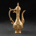 Набор сервировочный «Роскошь. Золото», 8 предметов: кувшин 250 мл, 6 рюмок, 20 мл, поднос, золотистый - Фото 3