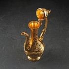 Набор сервировочный «Роскошь. Золото», 8 предметов: кувшин 250 мл, 6 рюмок, 20 мл, поднос, золотистый - Фото 5